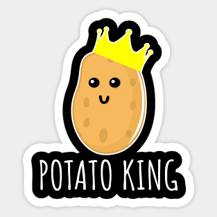 Potato King - Funny Potato gift Sticker